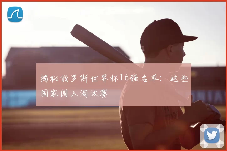 揭秘俄罗斯世界杯16强名单:这些国家闯入淘汰赛