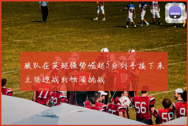 狼队在英超强势崛起5分到手接下来主场迎战利物浦挑战