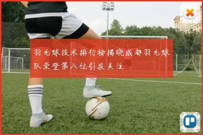 羽毛球技术排行榜揭晓成都羽毛球队荣登第八位引发关注