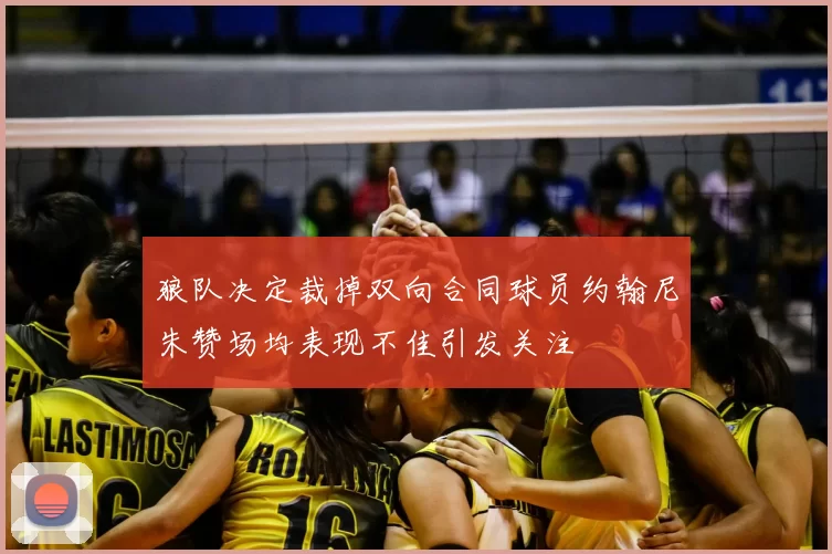 狼队决定裁掉双向合同球员约翰尼朱赞场均表现不佳引发关注